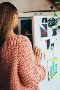 magnet printing on fridge