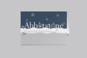 Christmas greeting card print